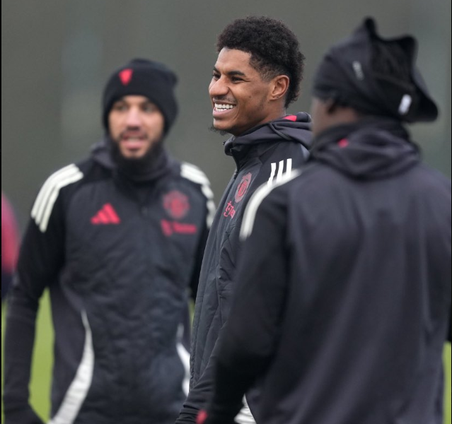 Marcus Rashford and Lindelof returns: Three players absent in Manchester United's training vs Rangers